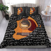 Musical Notes Guitar Inside Bedding Set - Bedding Set / US Queen/Full - { shop_name }} - Review