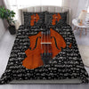 Music Violin Inside Bedding Set