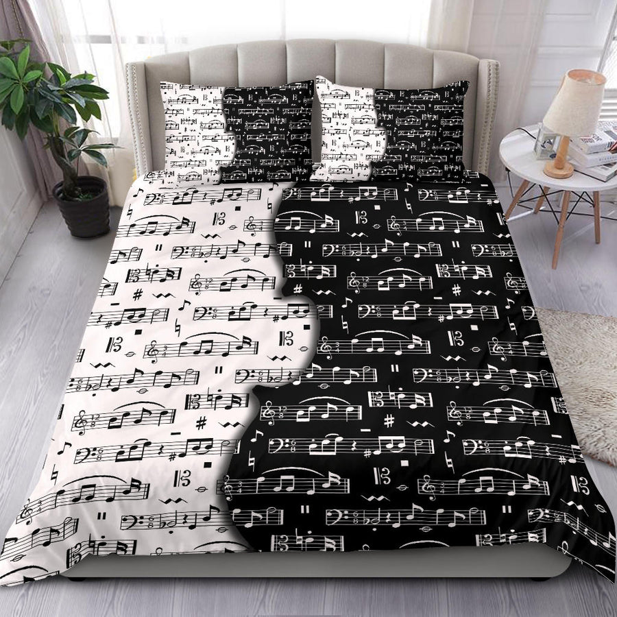 Musical Notes Violin Bedding Set