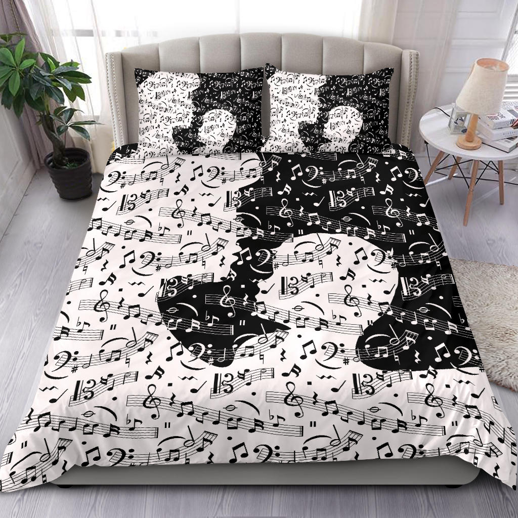 Music Notes Mother Day's Bedding Set