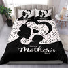 Music Notes Mother's Heart Bedding Set