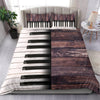 Wood Piano Bedding Set