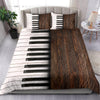 Wooden Piano Bedding Set