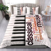 Piano And Music Bedding Set