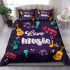 Love Music Bedding Set