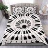 Piano Keys Hole Bedding Set