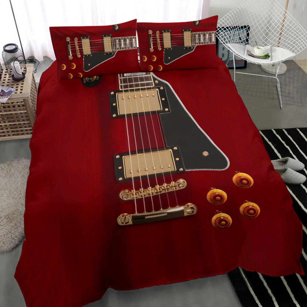 Anniversary Guitar Bedding Set - { shop_name }} - Review