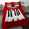 Piano Key And Musical Notes Bedding Set