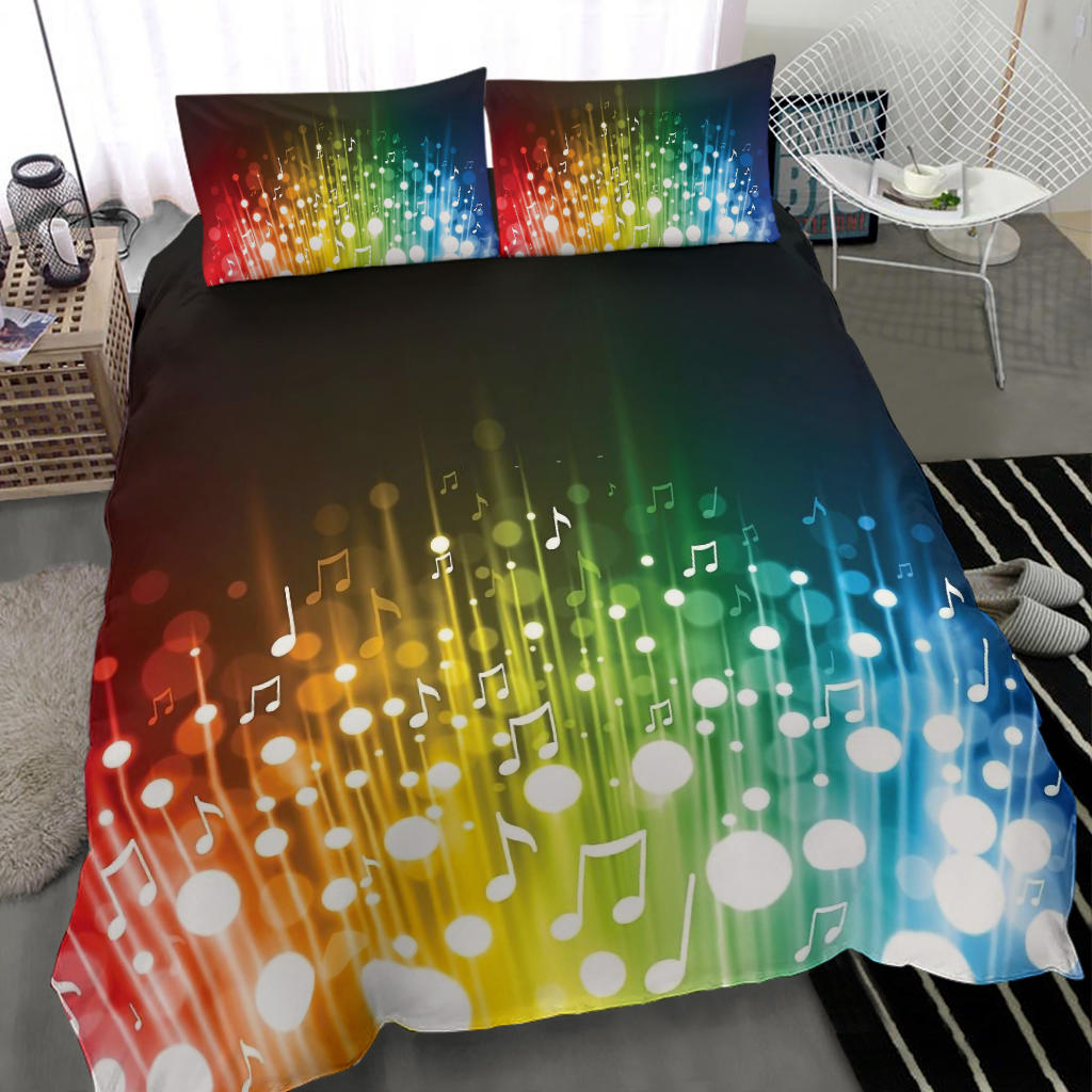 Rainbow Music Bedding Set