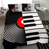 Piano Keys Vinyl Bedding Set