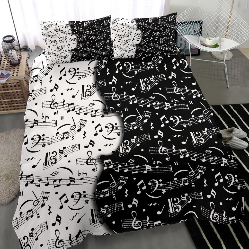 Violin Musical Notes Bedding Set