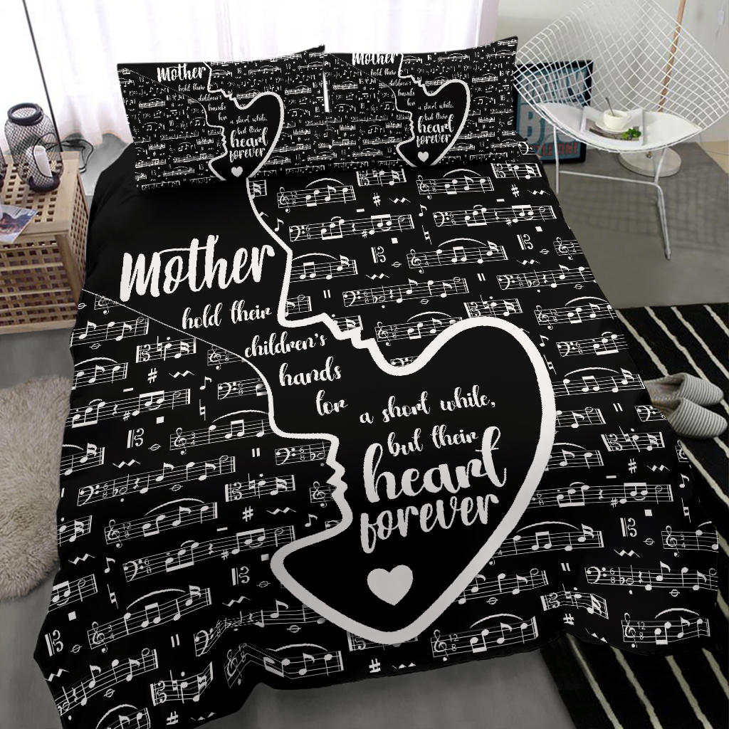 Musical Notes Mother Bedding Set