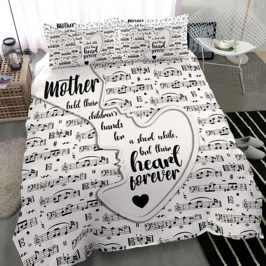 Music Notes Mother Bedding Set