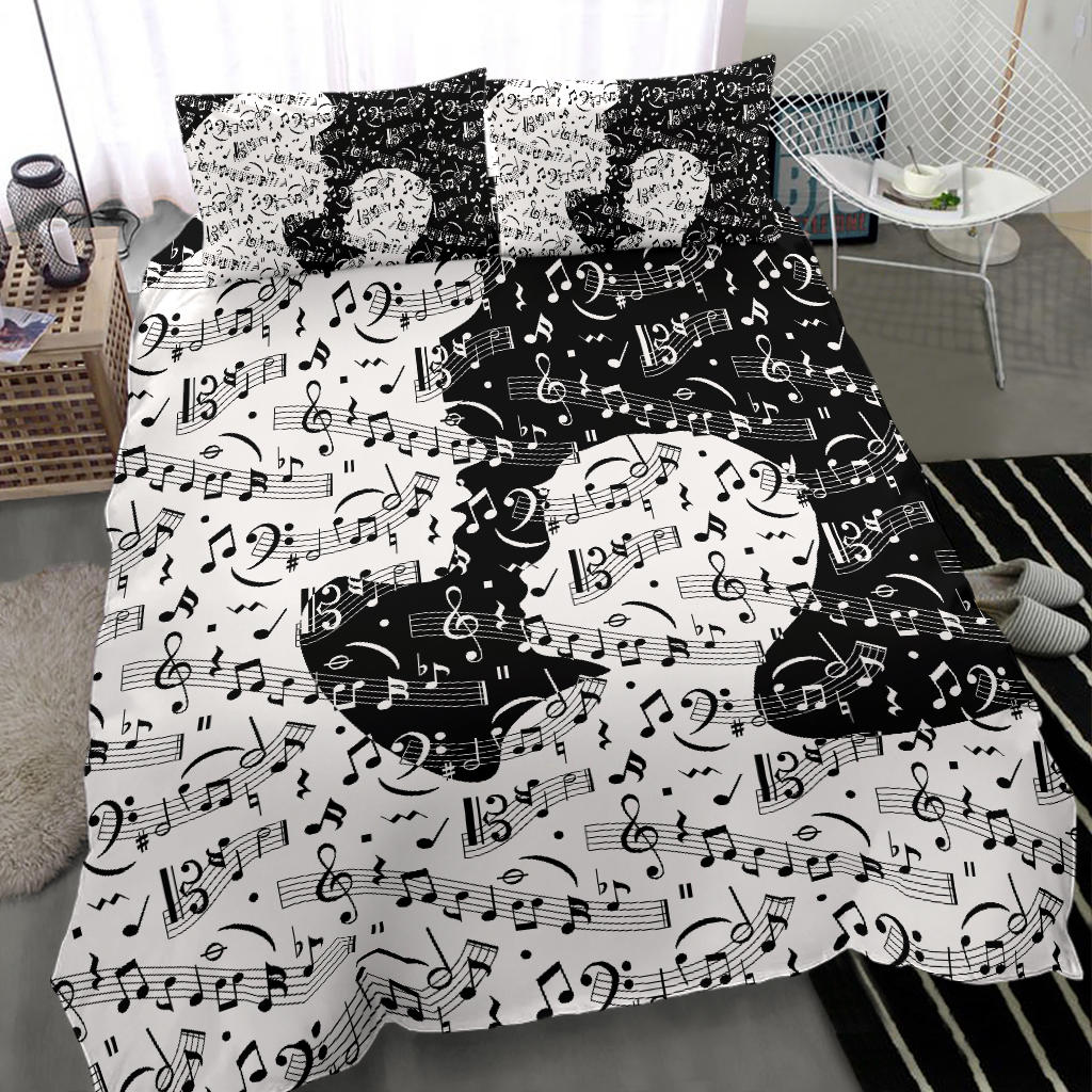 Music Notes Mother Day's Bedding Set