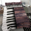 Wood Piano Bedding Set