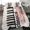 Piano And Music Bedding Set