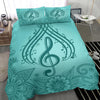 Awesome Music Notes Art Bedding Set