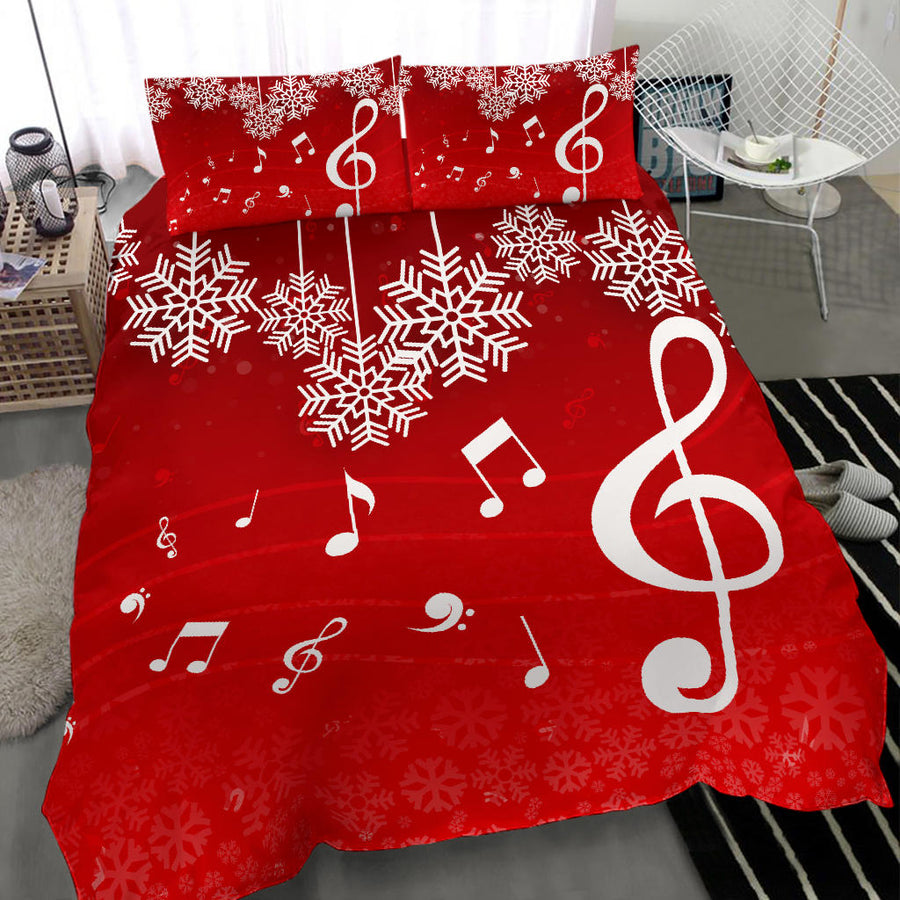Christmas Music Bedding Set