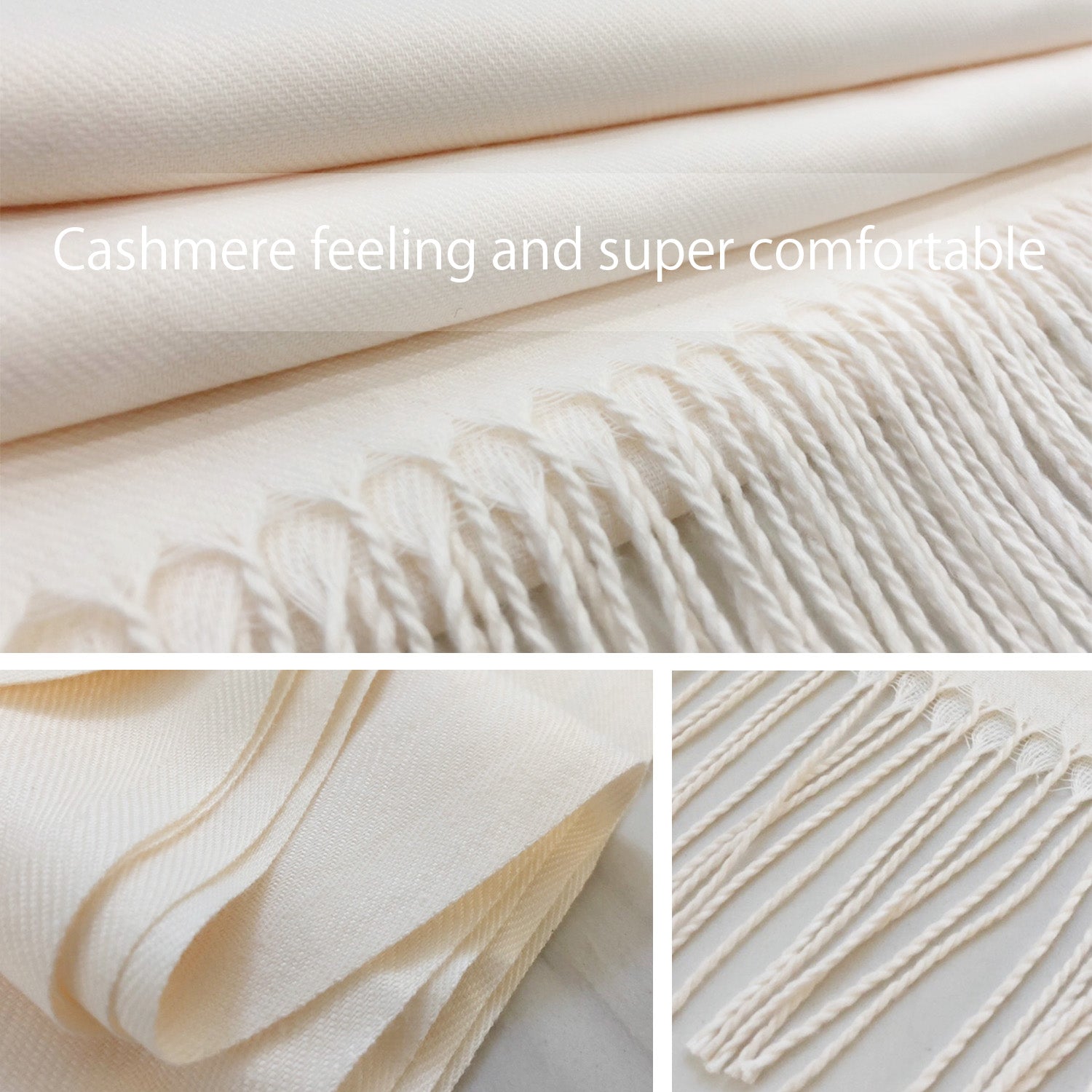 Guitar Music Concert Tassel Scarf