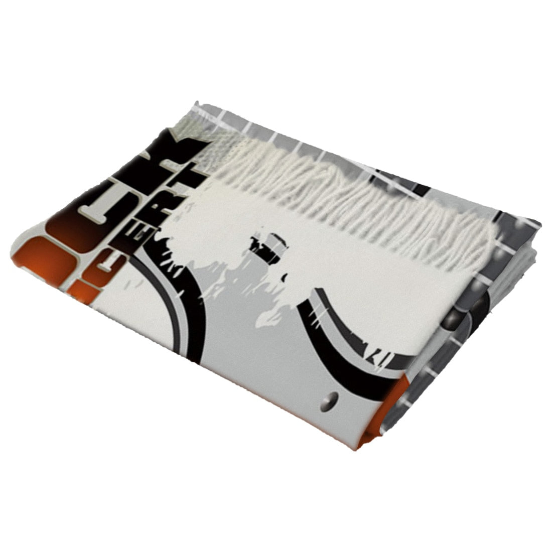 Guitar Music Concert Tassel Scarf