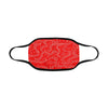 Musical Notes Red Mask