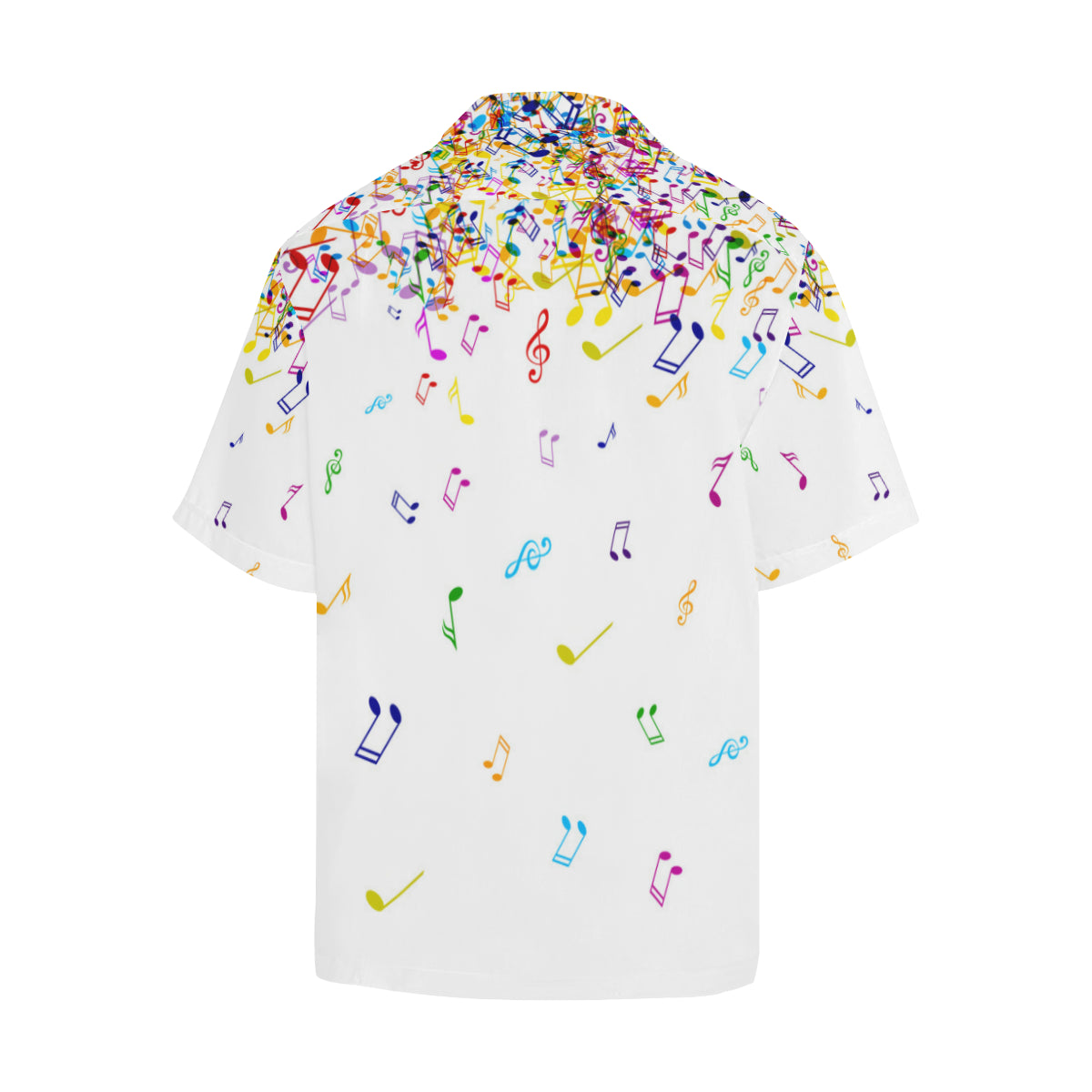 Colorful Music Notes Men's Sleeve Short