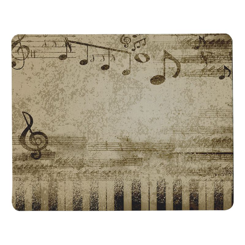 Music Notes Piano Mouse Pad