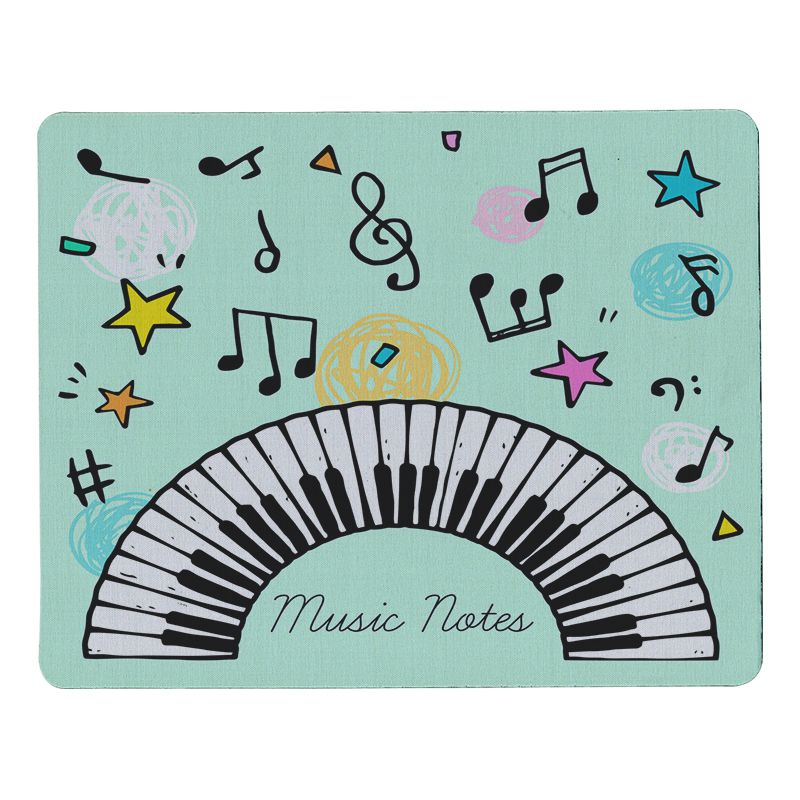 Music Notes Piano Mouse Pad