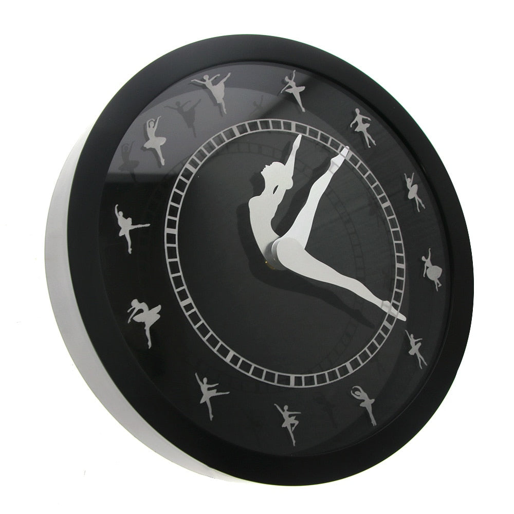 Ballet LED Lighting Wall Clock
