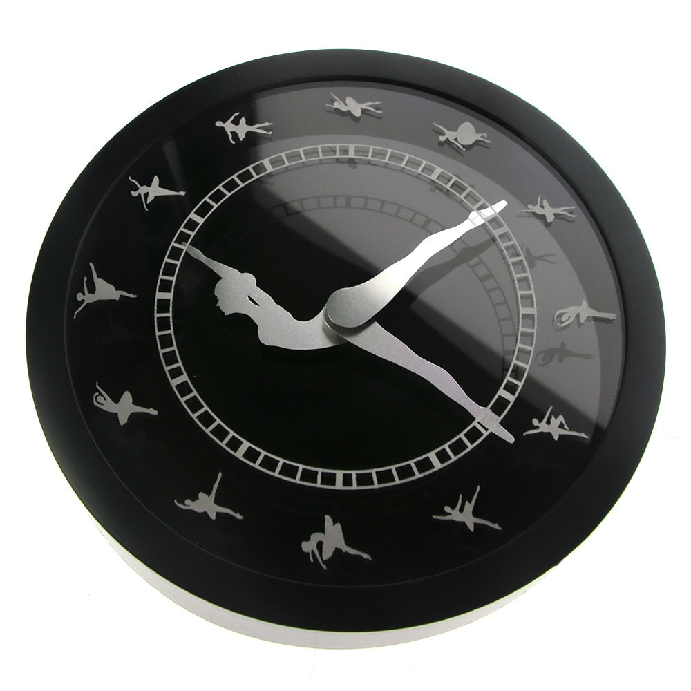 Ballet LED Lighting Wall Clock