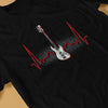 Bass Guitar Heartbeat T-shirt