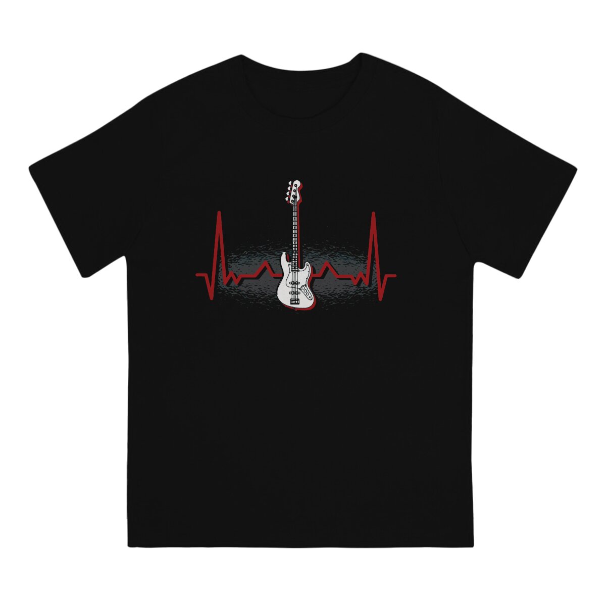 Bass Guitar Heartbeat T-shirt