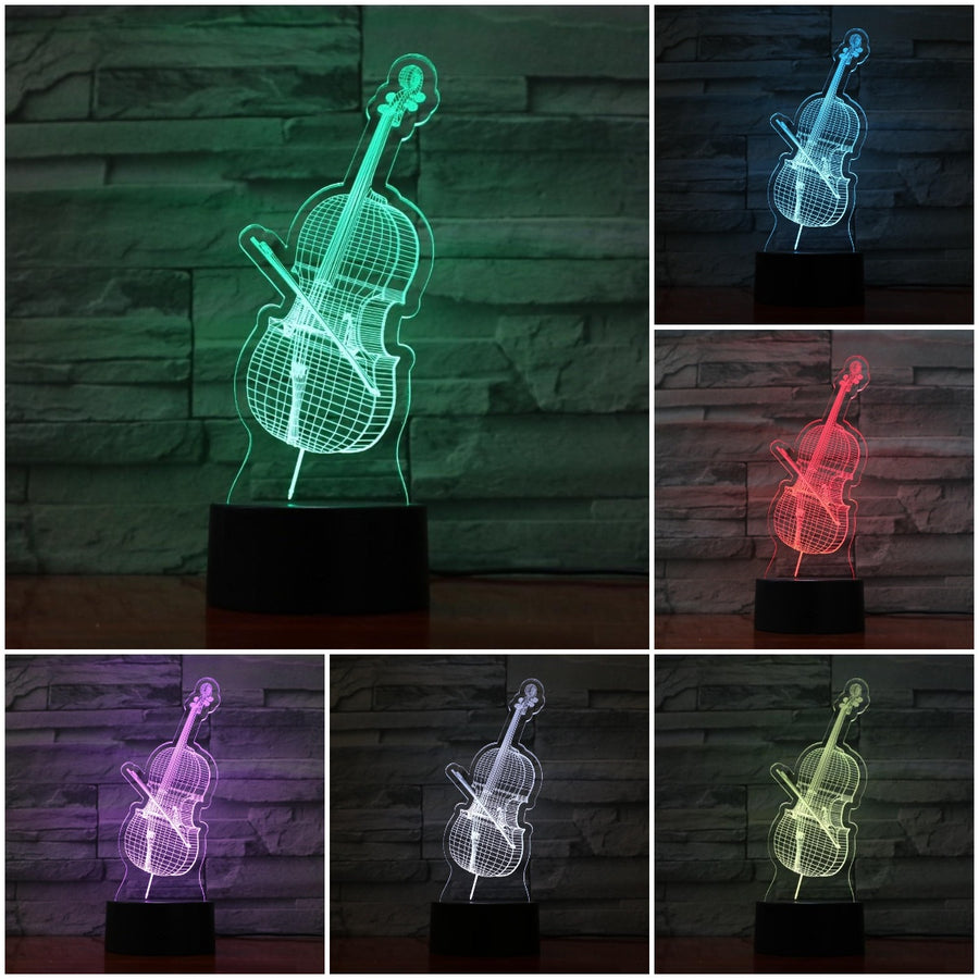 Violin LED Lamp