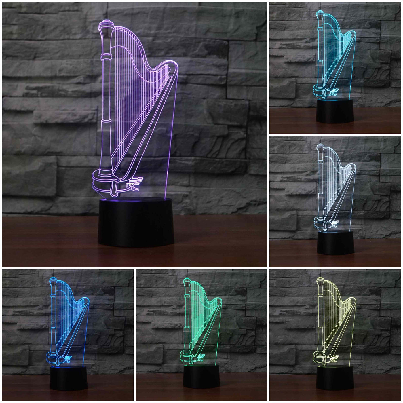 Harp LED Lamp