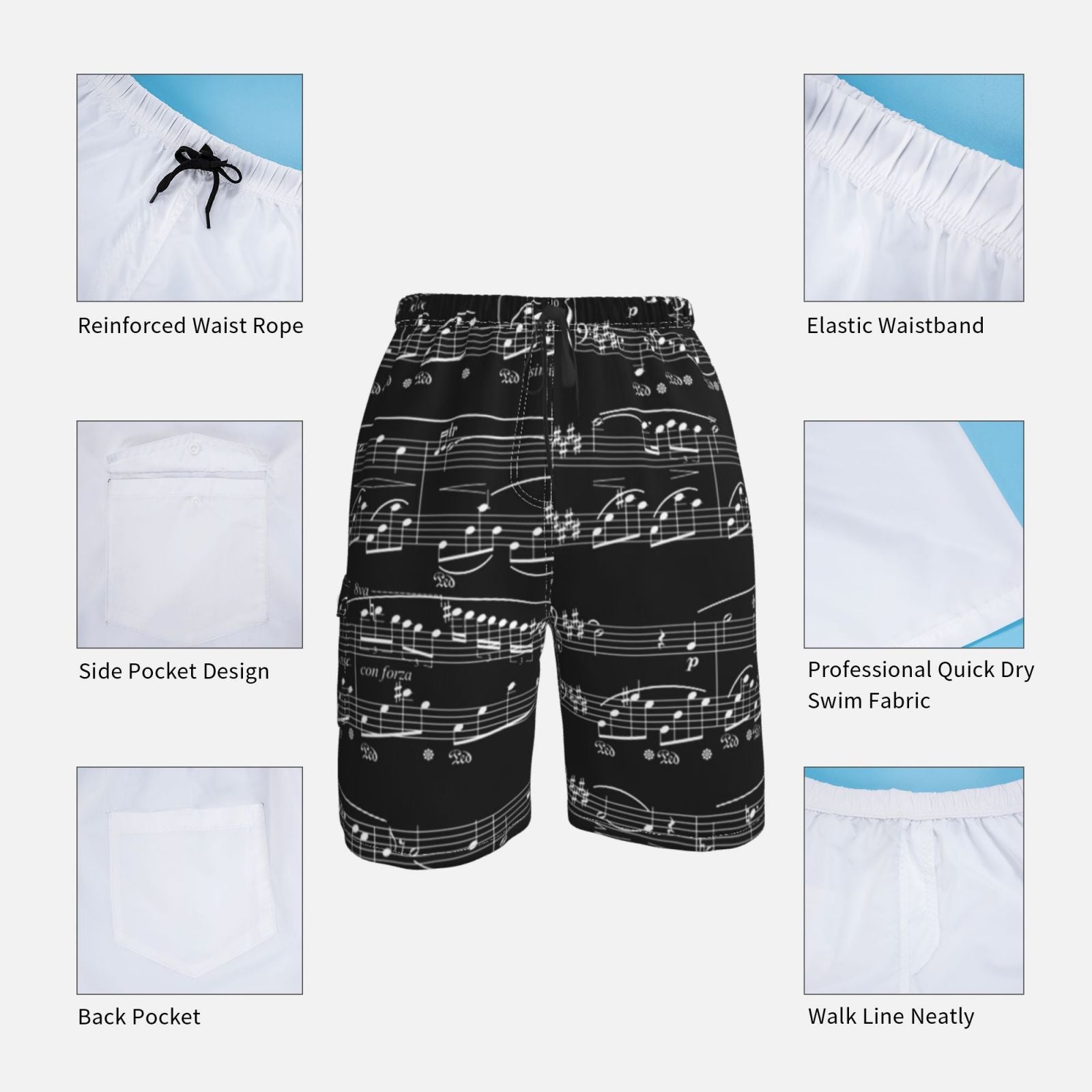 Piano Notes Music Shorts