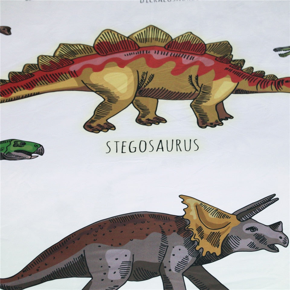 Dinosaur Family Pillow Case