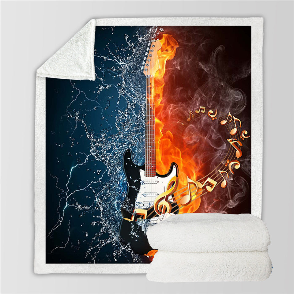 Guitar Water & Fire Blanket
