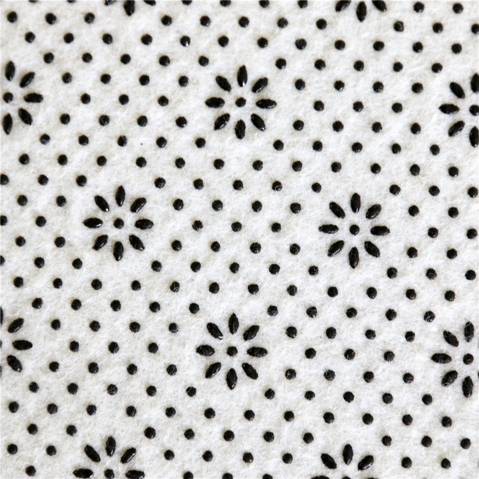 Music Notes Light Blue Rug