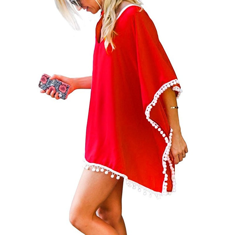 Treble Clef Heart Tassels Smock