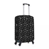 Music Pattern Luggage Cover