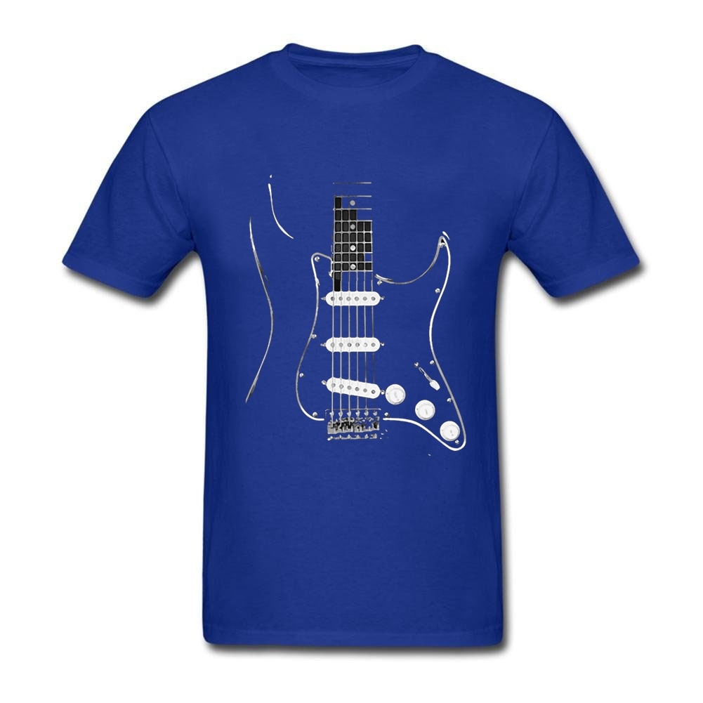 Electric Guitar Print T-shirt
