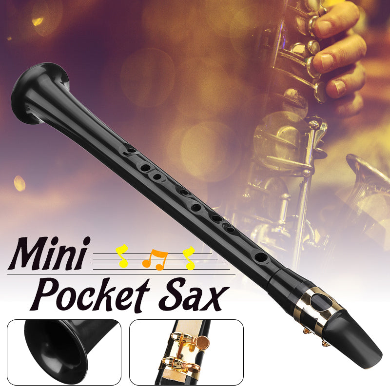 ALEEIK Mini Saxophone,Kit de Saxophone de Poche,Sax Alto Portable