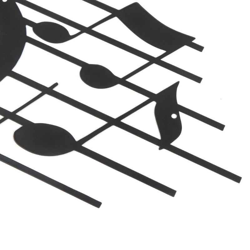 Metal Music Treble Clef Wall Decor