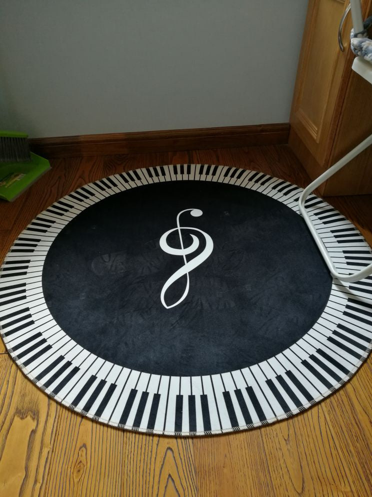 Black and White Piano Key Shoes - Artistic Pod
