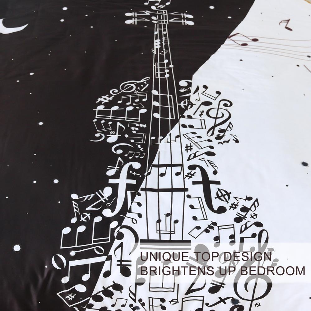 Day and Night Violin Bedding