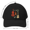 Music Instruments Baseball Cap