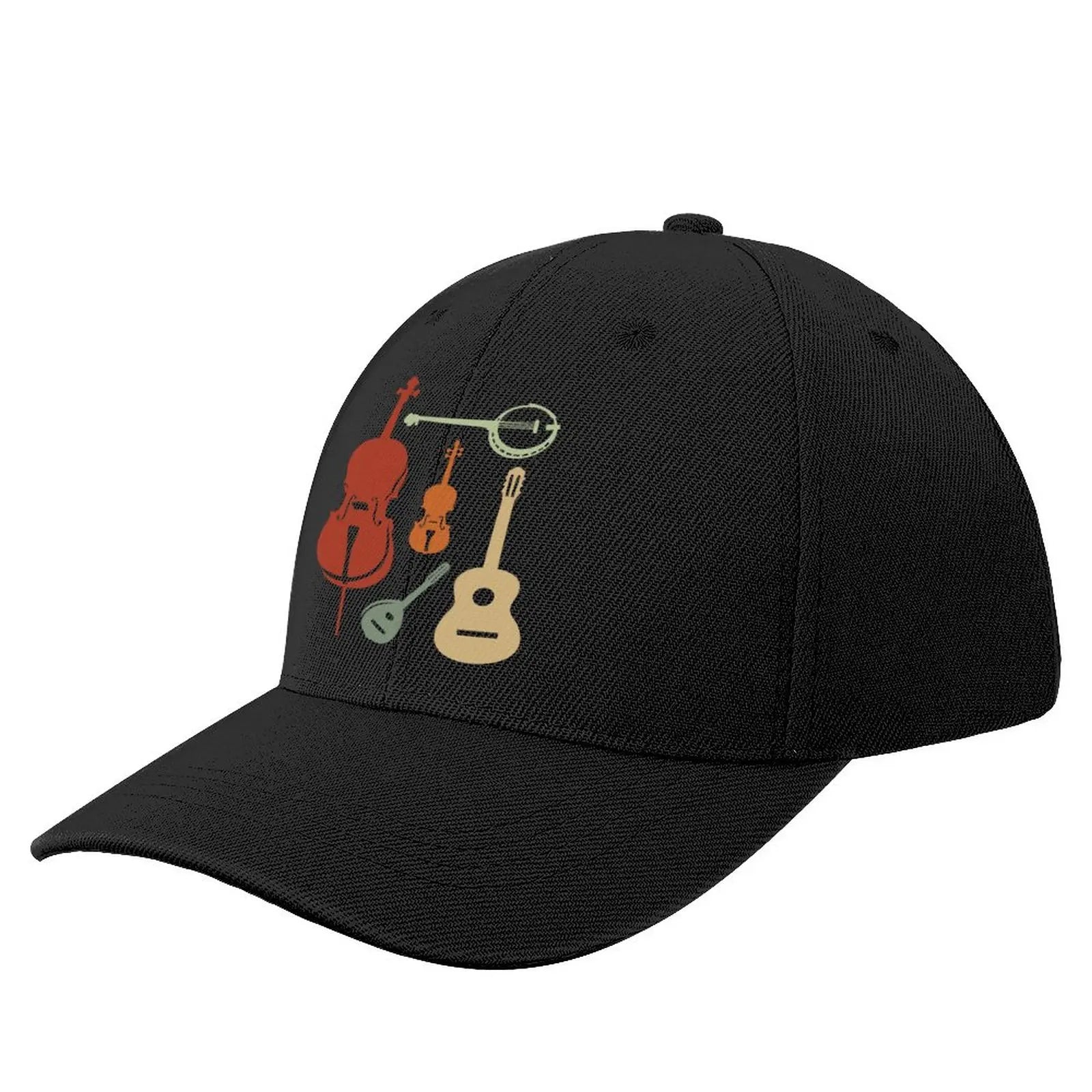 Music Instruments Baseball Cap
