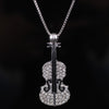 Crystal Violin Pendant Necklace - Artistic Pod Review