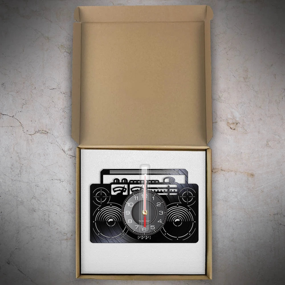 Vinyl LP Record Wall Clock
