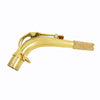 Brass Alto Saxophone Sax Bend Neck with Cleaning Cloth - Artistic Pod